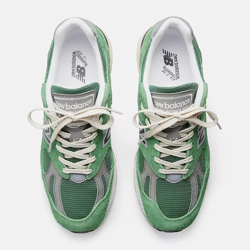 New Balance 991v2 MiUK Mineral Green - Droper