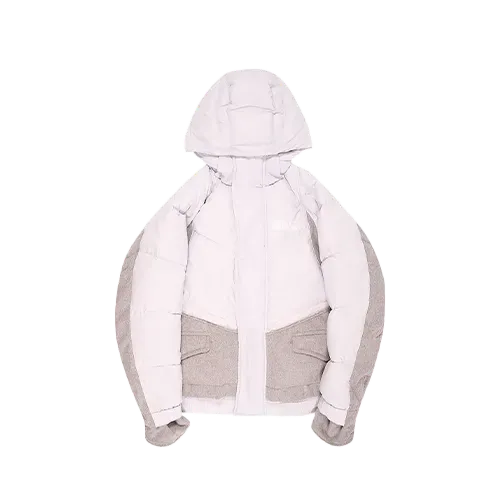 Sacai x Nike Jaqueta Parka Pure Platinum