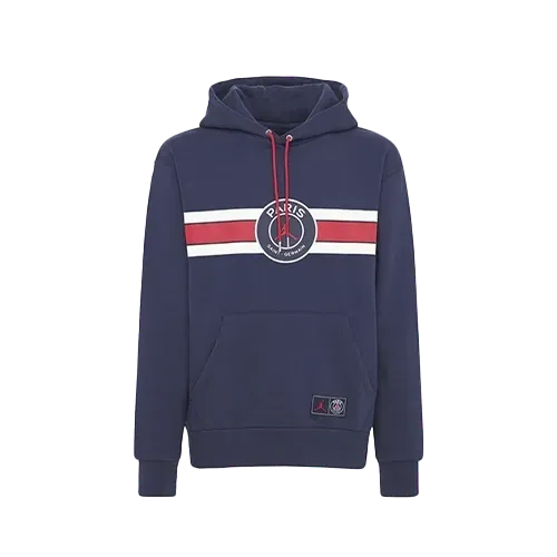 PSG x Nike Air Jordan Moletom Team Logo Printing Blue - Droper