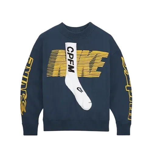 Cactus Plant Flea Market x Nike Moletom Socks Fleece Sweatshirt Dark Green