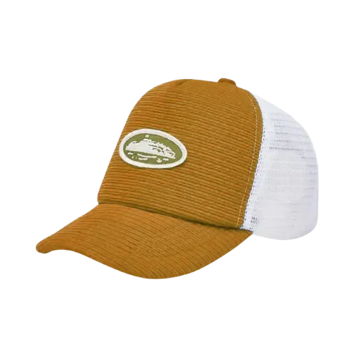 Boné Corteiz Short Peak Trucker Orange