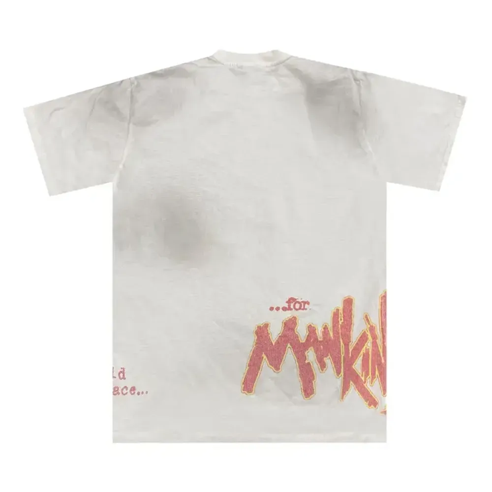 WWE x Travis Scott Cactus Jack Camiseta Mankind White - Droper