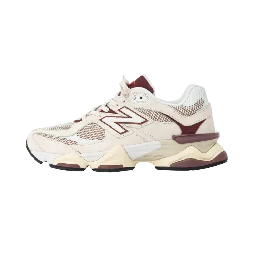 New Balance 9060 Linen Burgundy