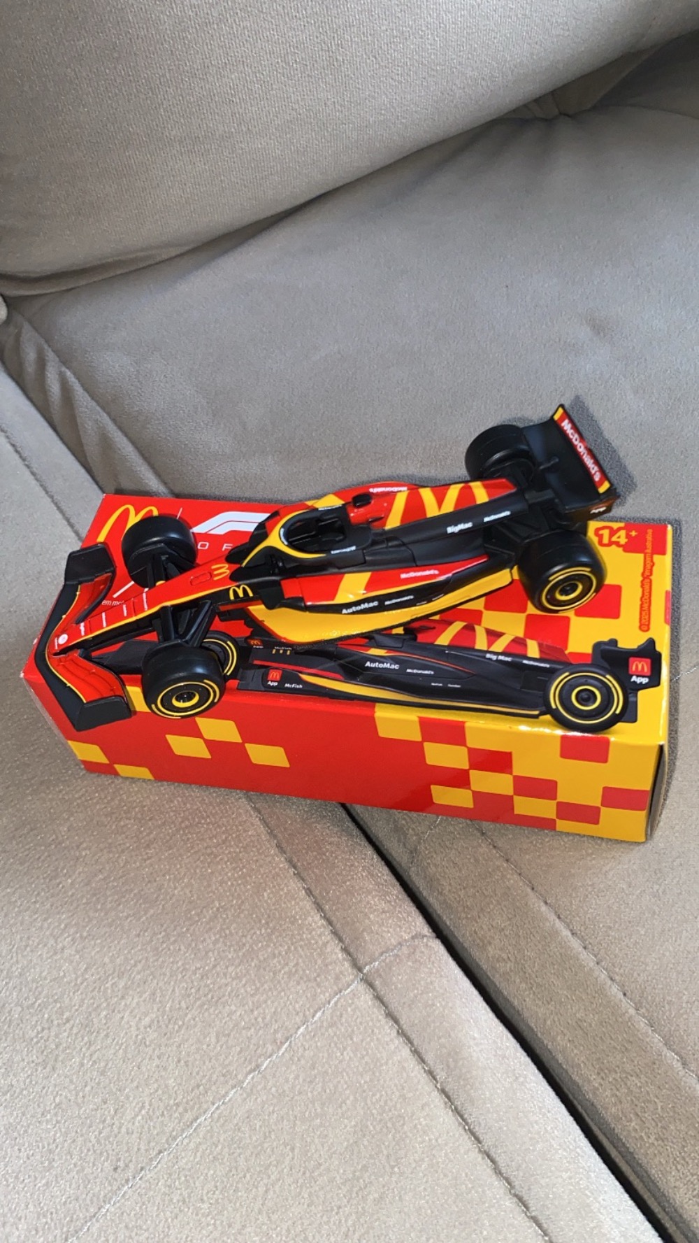 F1 x McDonald's Miniatura Automac 1/43