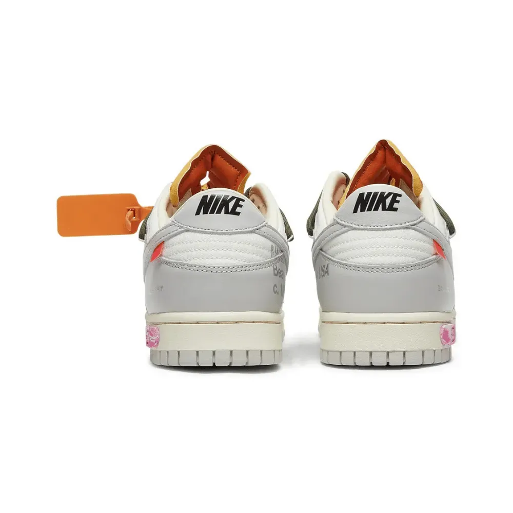 Off-White x Nike Dunk Low Lot 22 of 50 - Droper
