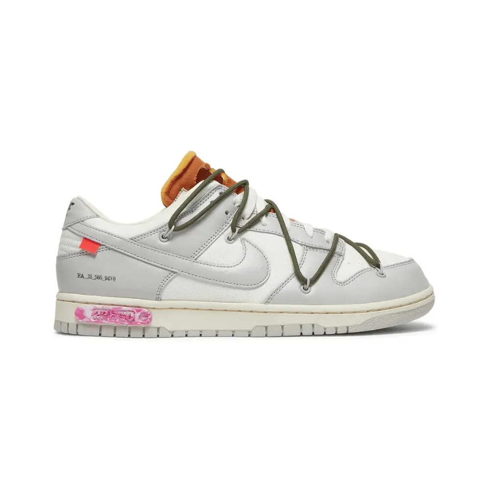 Off-White x Nike Dunk Low Lot 22 of 50 - Droper