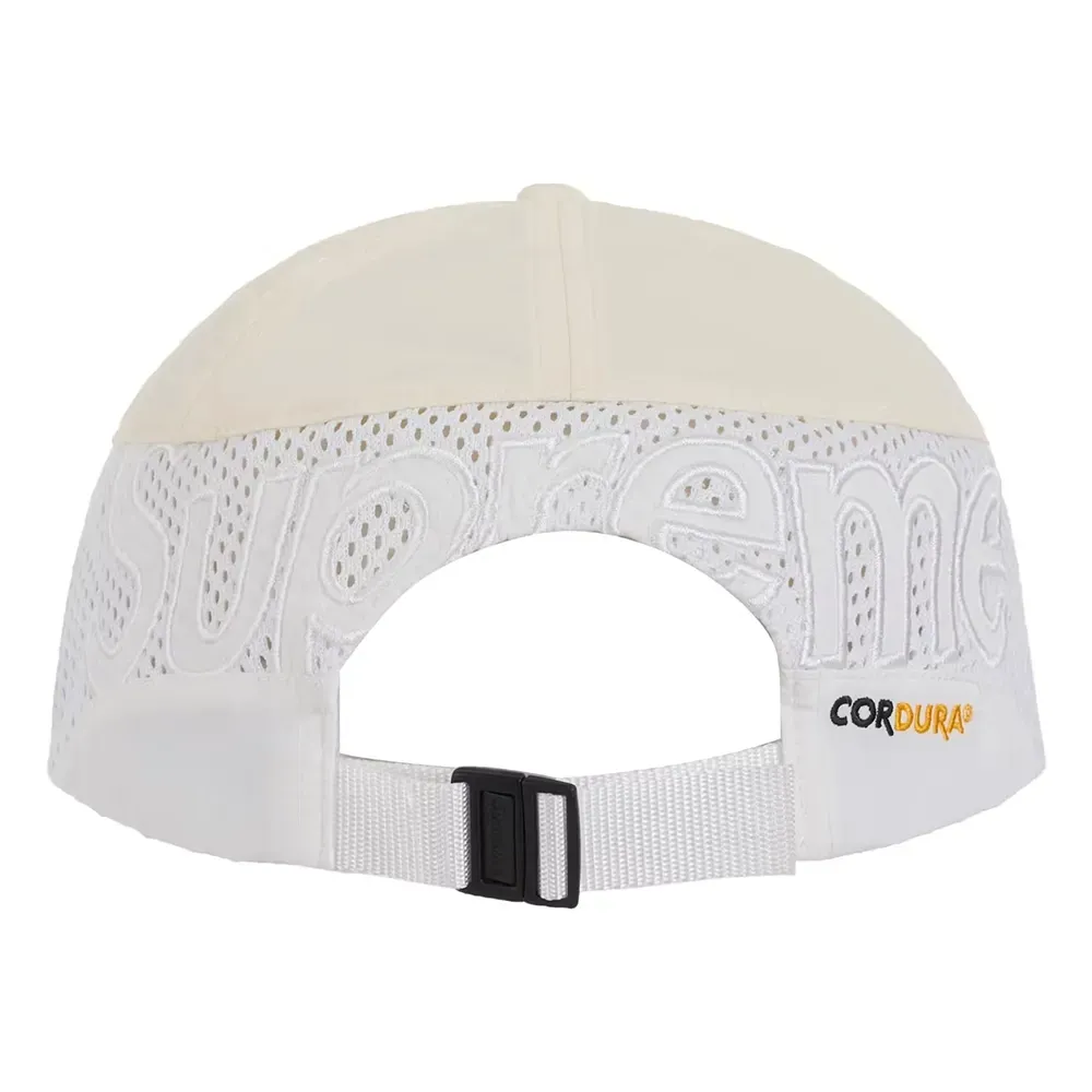 Boné Supreme Cordura Mesh 6-Panel White SS25-W18 - Droper