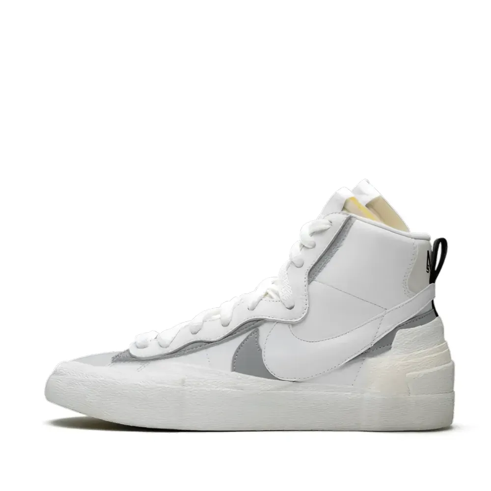 スニーカー NIKE sacai blazer mid Sacai x Nike Blazer Mid White Grey - Droper