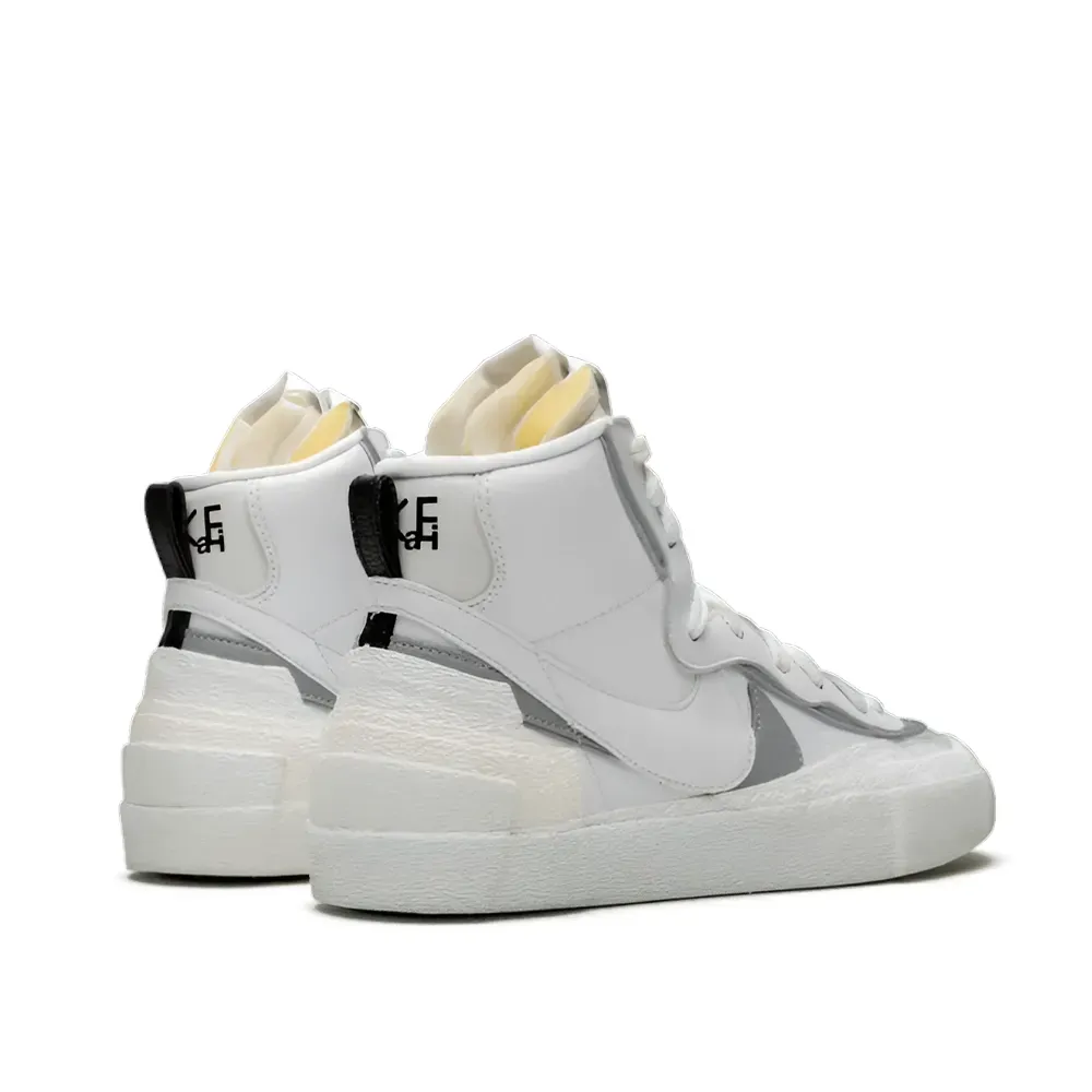 Sacai x Nike Blazer Mid White Grey - Droper