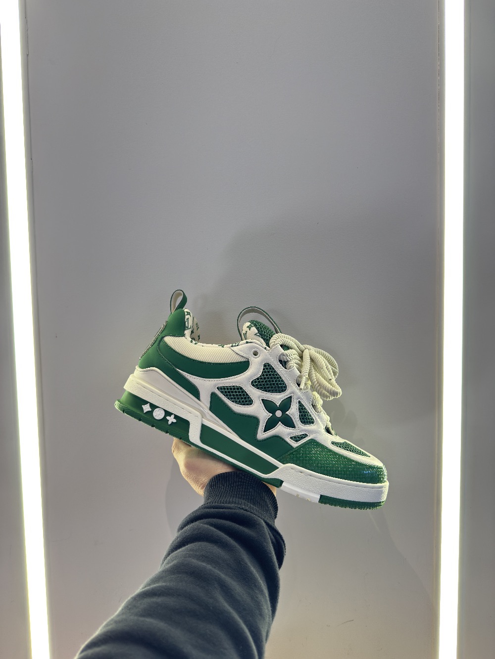 Louis Vuitton LV Skate White Green