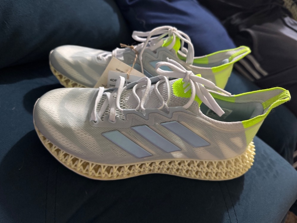 adidas 4DFWD 3 Dash Grey Lucid Lemon