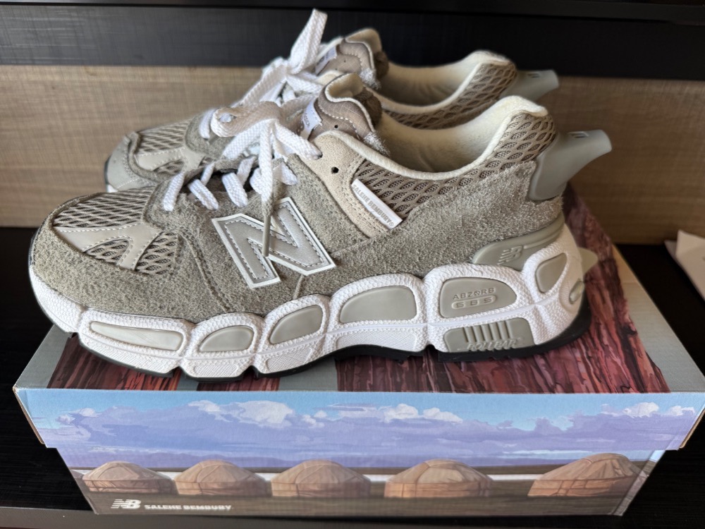 Salehe Bembury x New Balance 574 YURT Shark Skin