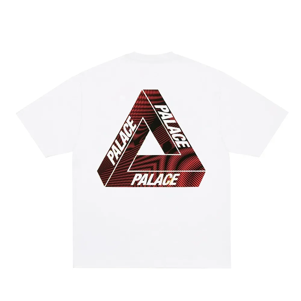 Camiseta Palace Tri-Vex White Red foto 1