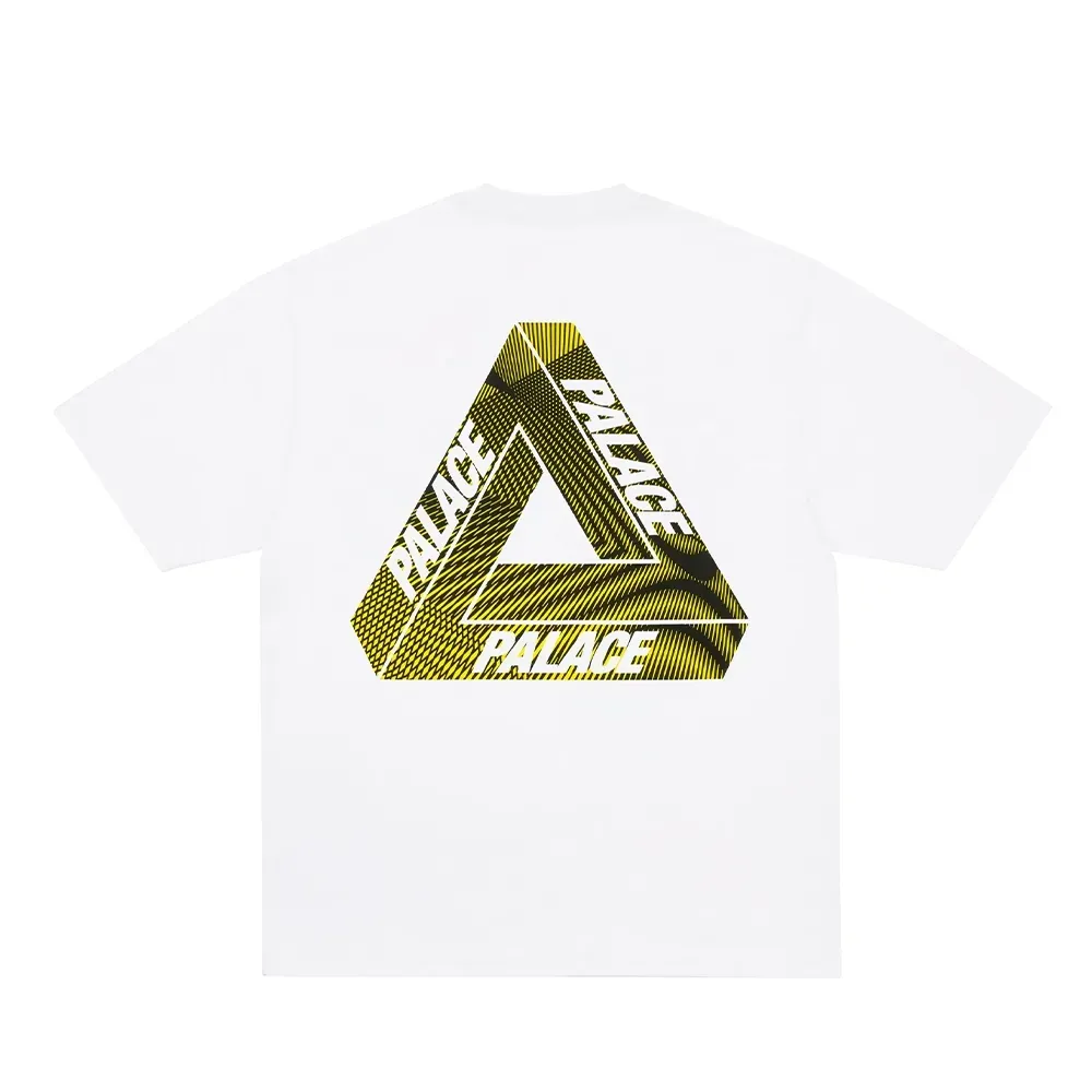 Camiseta Palace Tri-Vex White Yellow foto 1