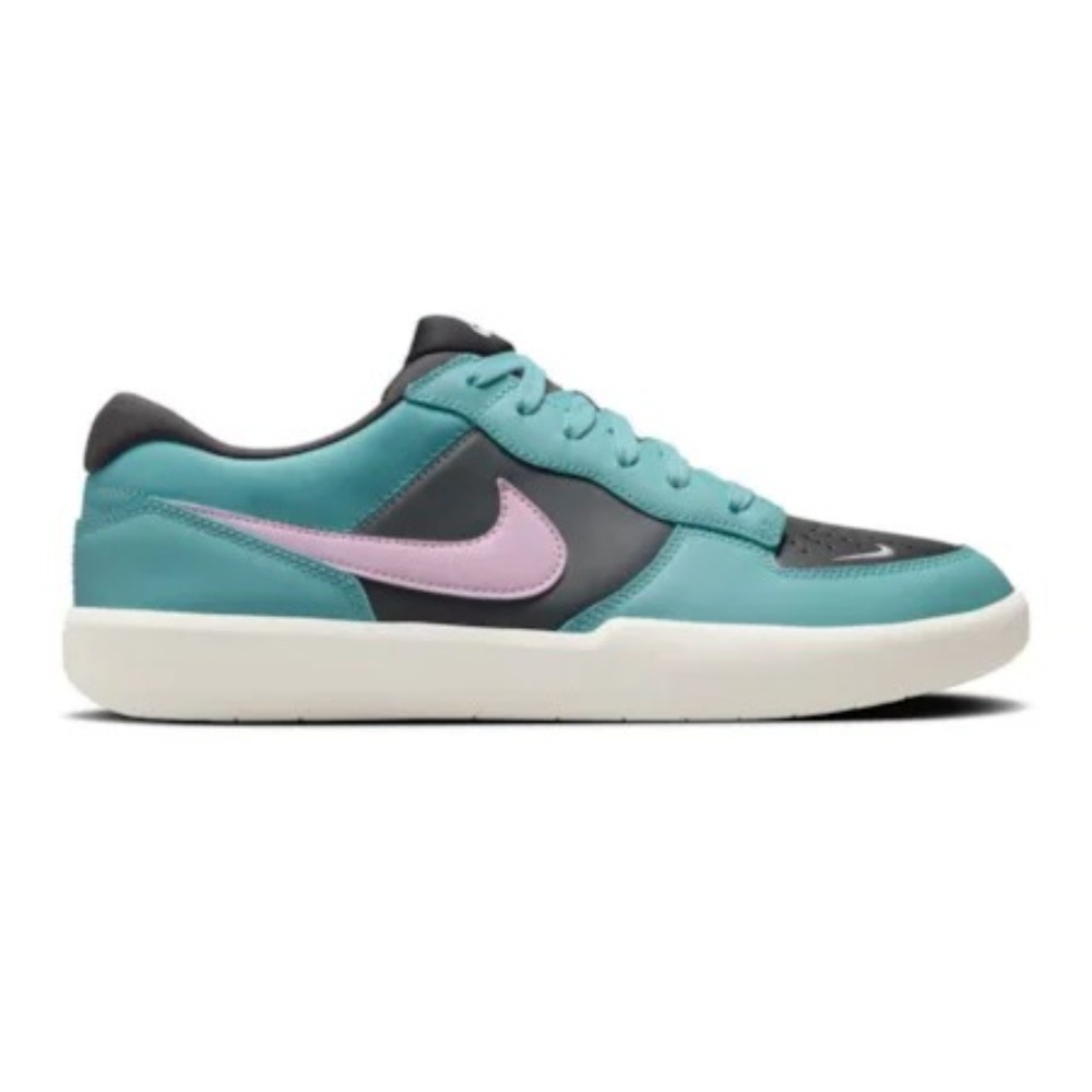 Nike SB Force 58 Premium Denim Turquoise Dark Smoke Grey Red Sepia Pink