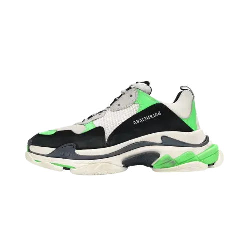 Balenciaga Triple S Green Black