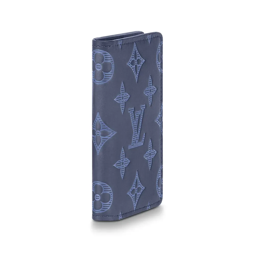 Carteira Louis Vuitton Pocket Organiser Navy Blue foto 1
