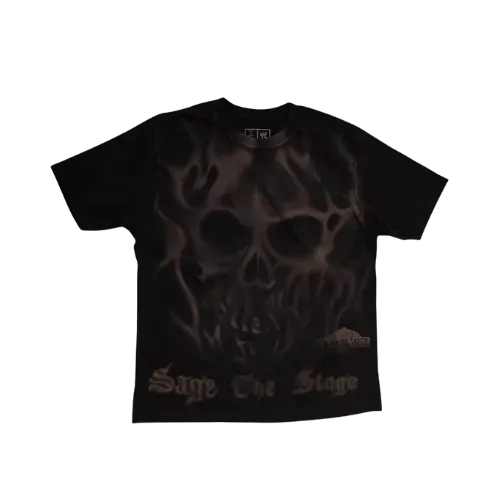 WWE x Travis Scott Camiseta Sage The Stage Black
