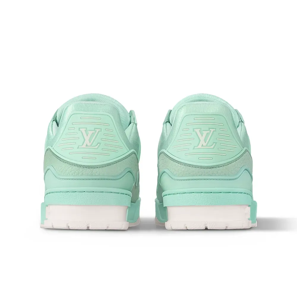 Louis Vuitton LV Trainer Mint Green White - Droper