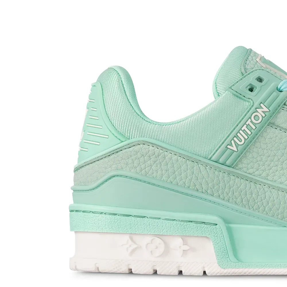 Louis Vuitton LV Trainer Mint Green White - Droper