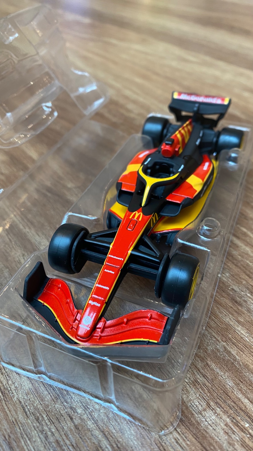 F1 x McDonald's Miniatura Automac 1/43