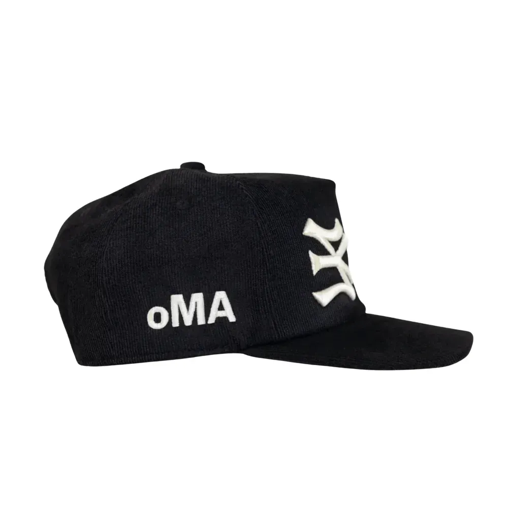 Boné oMA Studios NY NY Corduroy Black - Droper