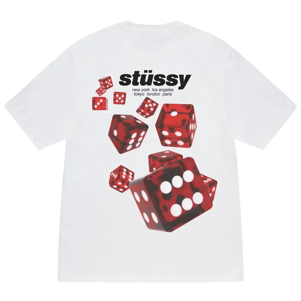 Camiseta Stüssy Rollers White foto 1