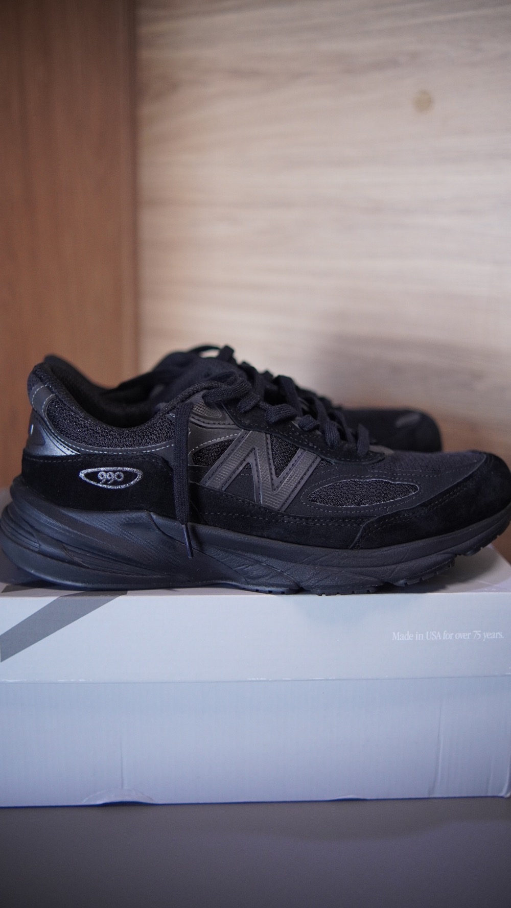 New Balance Made in USA 990v6 Black
