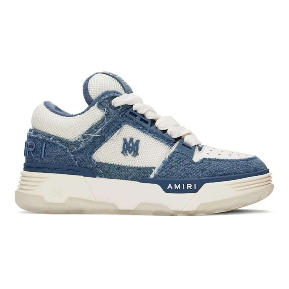 Imagem Amiri MA-1 Vintage Denim Washed Indigo