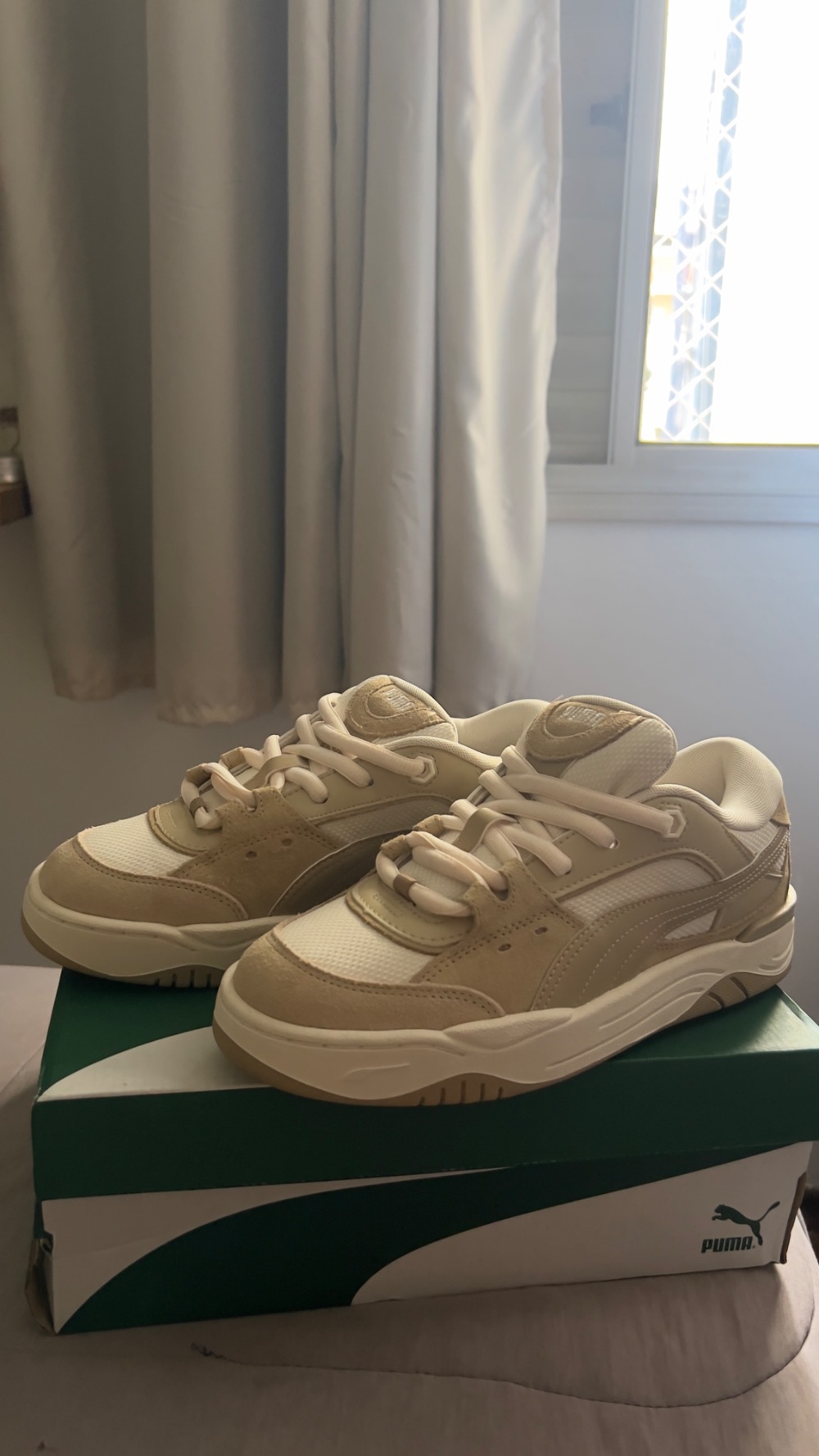 Puma-180 Beige Yellow
