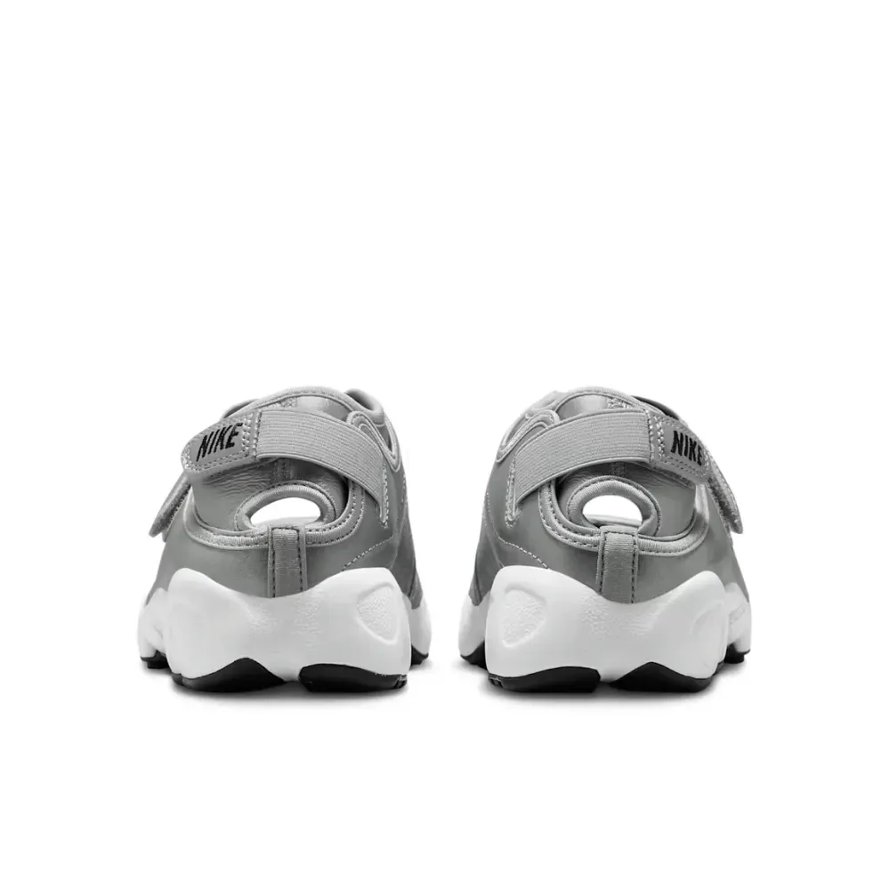 Nike Air Rift Leather Metallic Silver - Droper