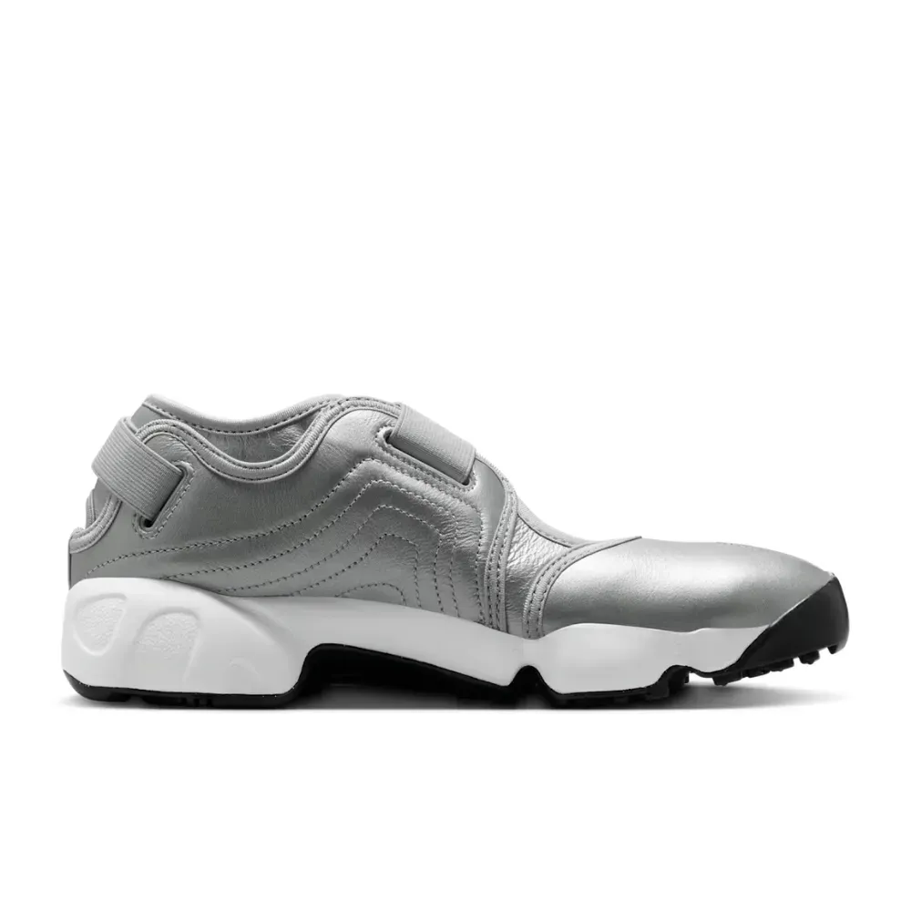 Nike Air Rift Leather Metallic Silver - Droper