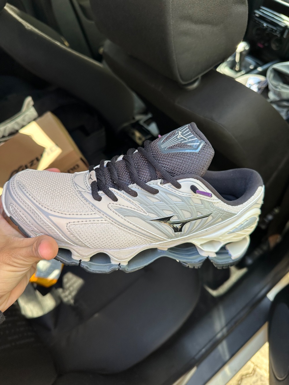 Mizuno Wave Prophecy LS Grey Silver