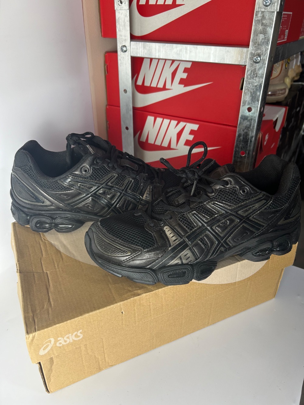 Asics Gel-Nimbus 9 Black Gunmetal