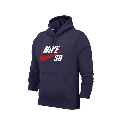 Moletom Nike SB Icon HD Midnight Navy University Red