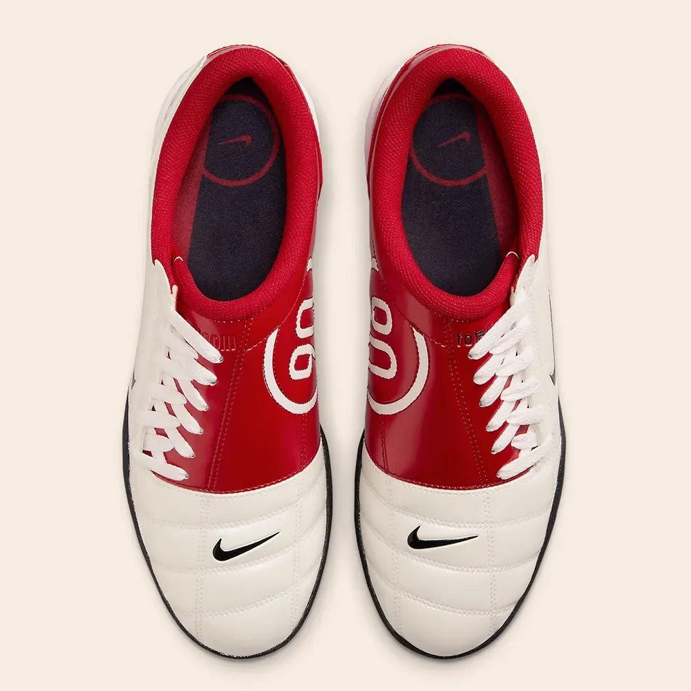 ⭐未使用級⭐NIKE ナイキ TOTAL 90 ホワイト レッド 26.5㎝ Nike Total 90 3 White Gym Red - Droper