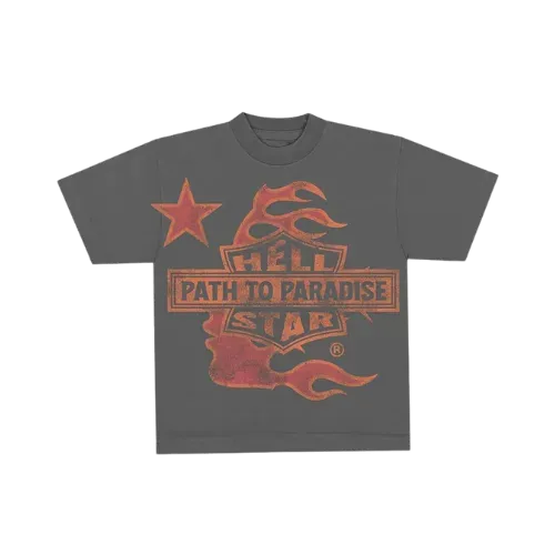 Camiseta Hellstar Path To Paradise Vintage Black