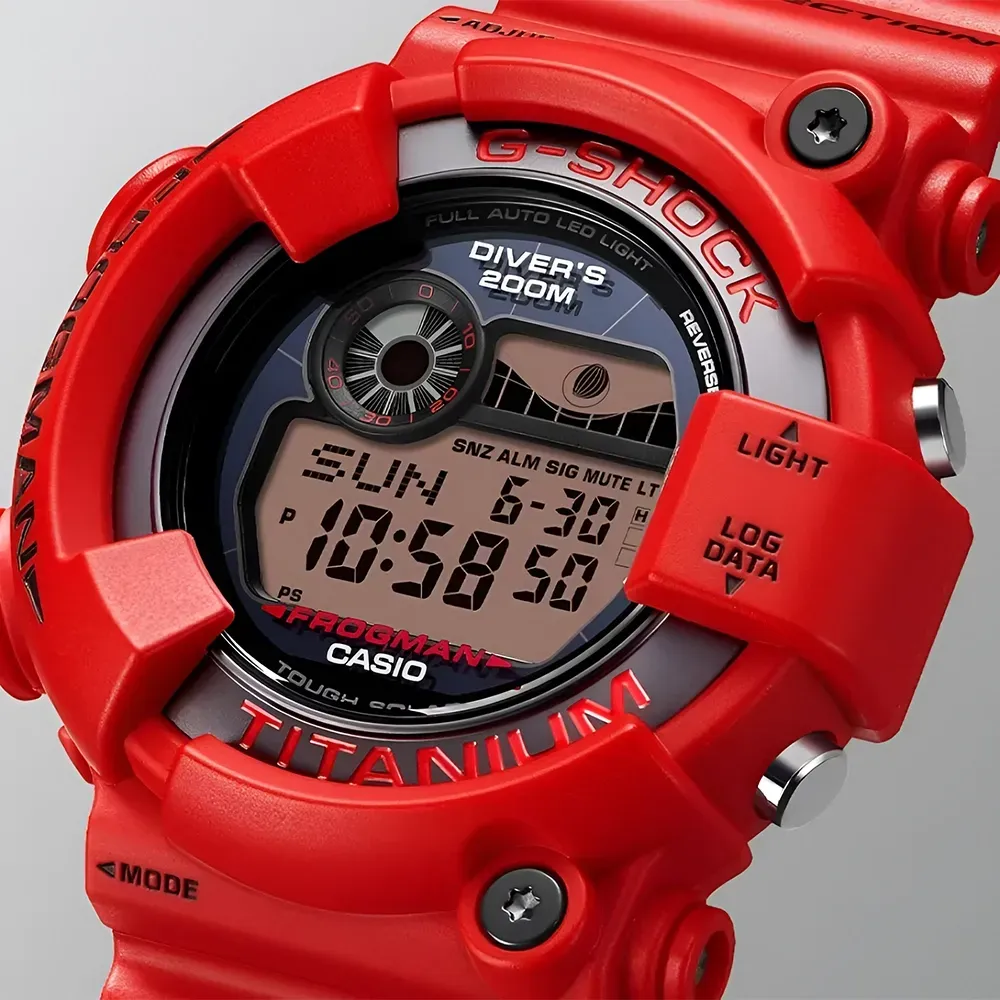 Relógio Casio G-Shock Frogman GW-8230NT-4 Red - Droper
