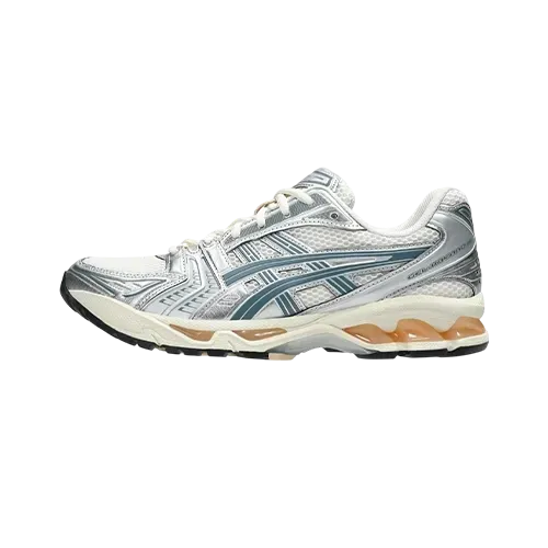 Asics Gel-Kayano 14 Birch Pure Silver Teal Gold