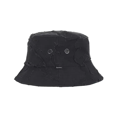 Bucket Supreme Layered Camo Crusher Black SS25-W19 - Droper