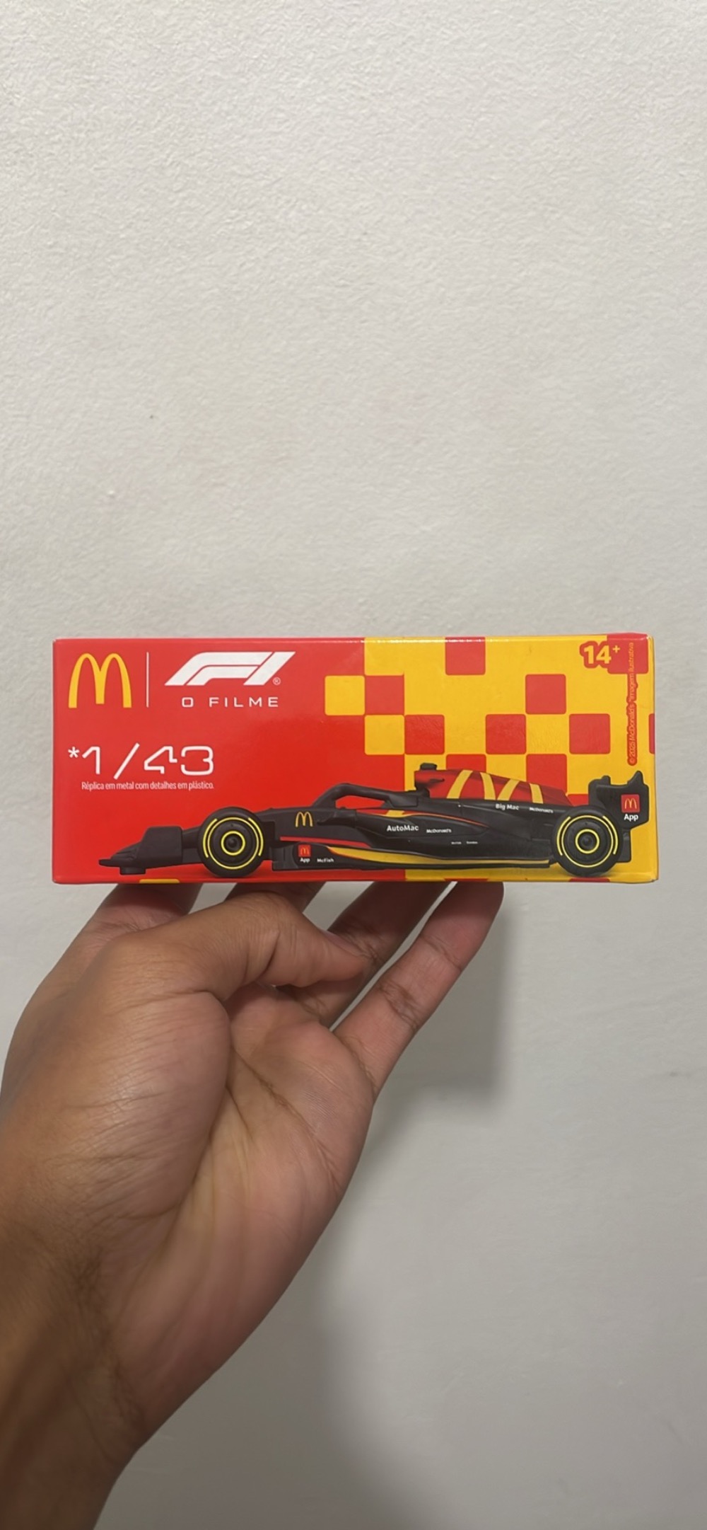 F1 x McDonald's Miniatura Automac 1/43