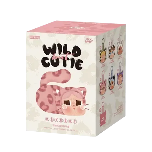Pop Mart CRYBABY Wild but Cutie Series Vinyl Plush Pendant Single Blind Box