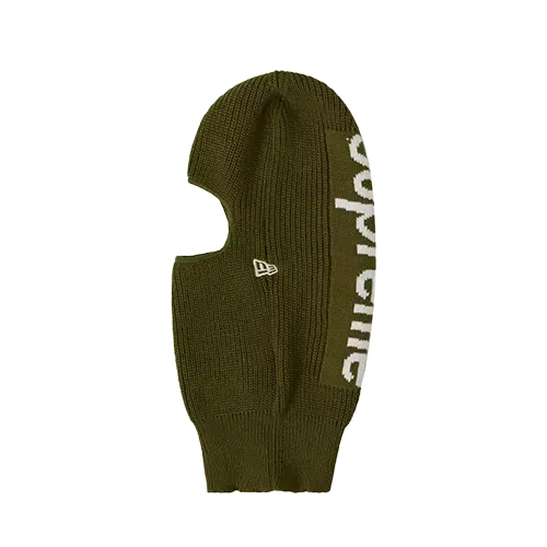 New Era x Supreme Balaclava Olive FW20