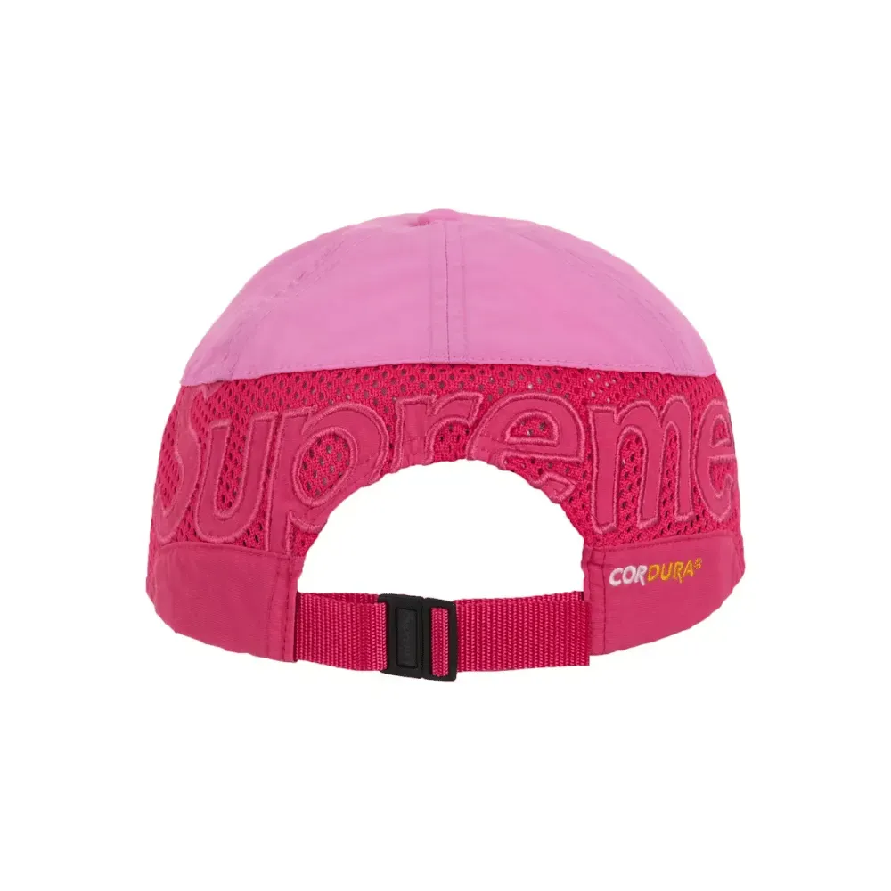 Boné Supreme Cordura Mesh 6-Panel Pink - Droper