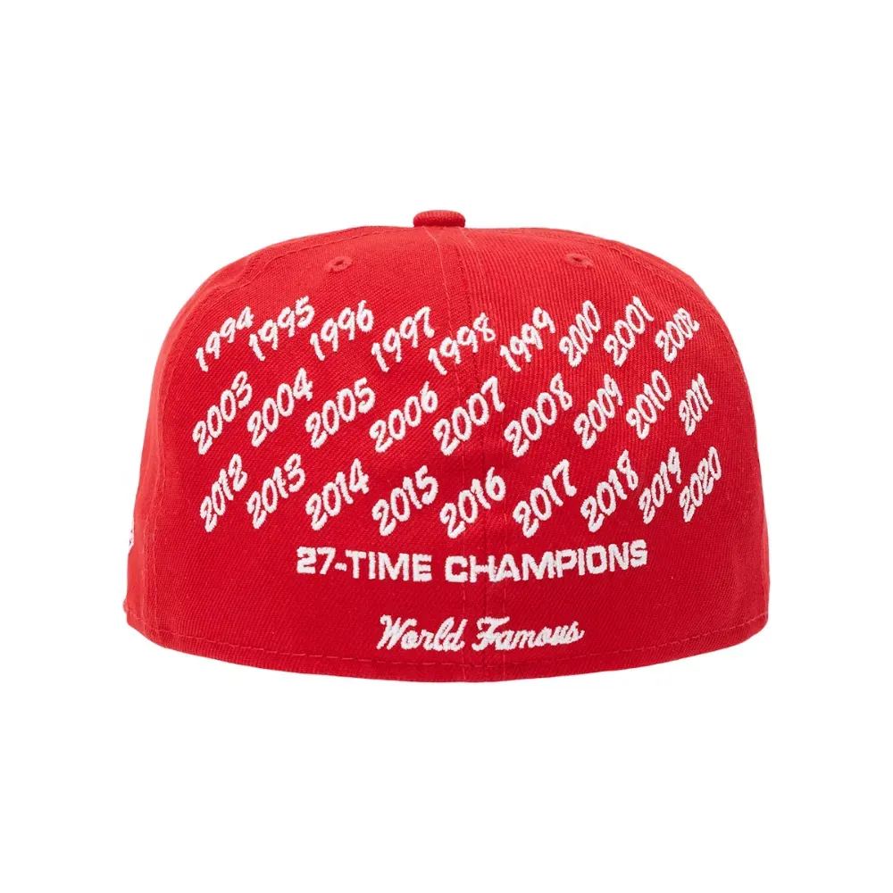 Boné Supreme Champions Box Logo New Era Red SS21-W1 - Droper