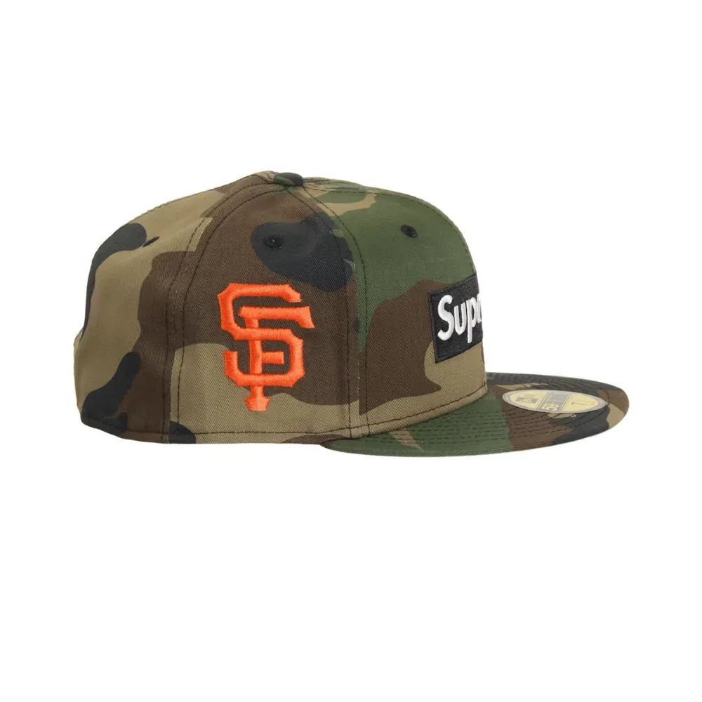Boné Supreme MLB San Francisco Box Logo New Era 59Fifty Camo Boné Supreme MLB San Francisco Box Logo New Era 59Fifty Camo