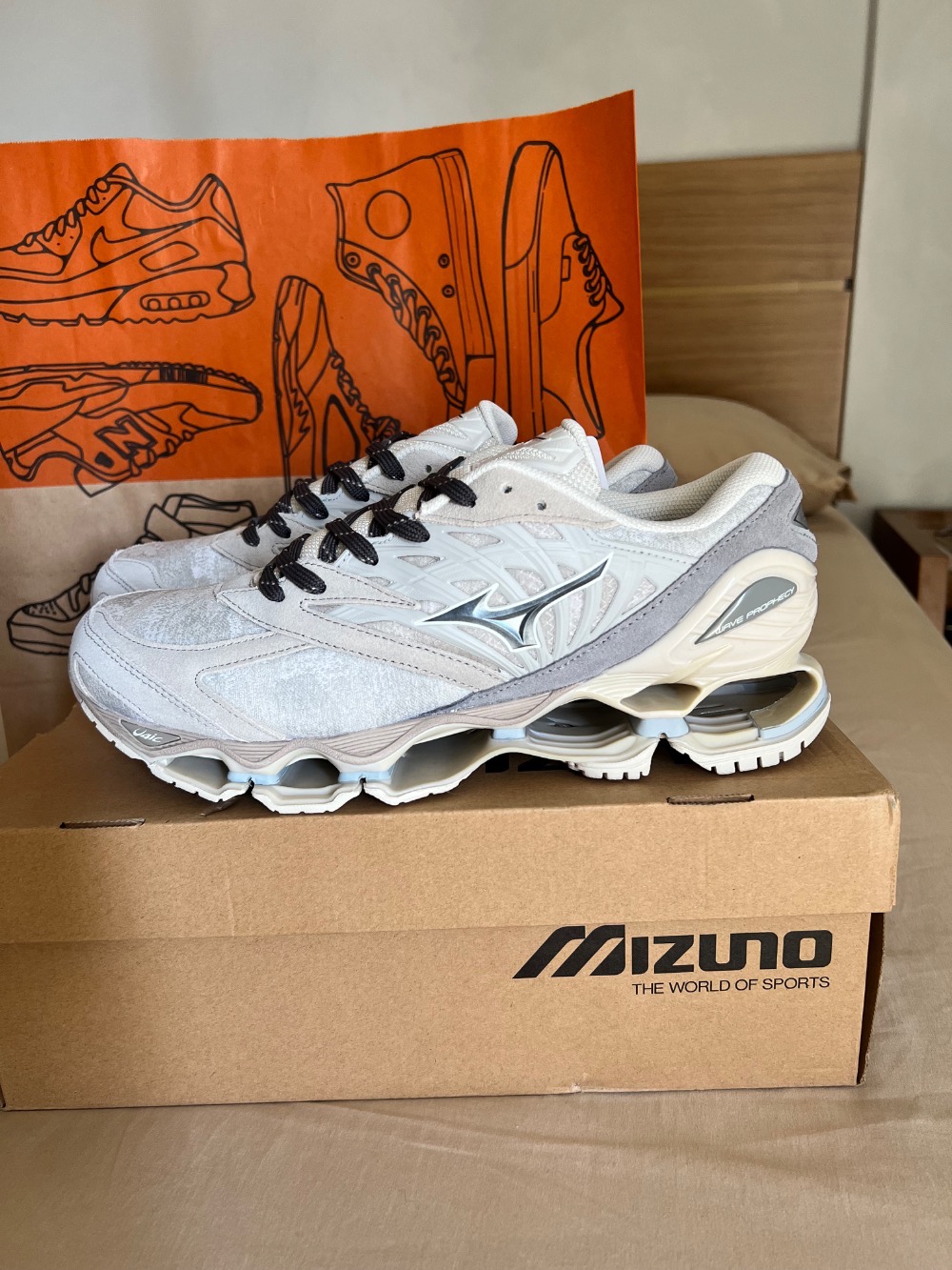 Mizuno Wave Prophecy LS Mimetics Pack Nimbus Cloud