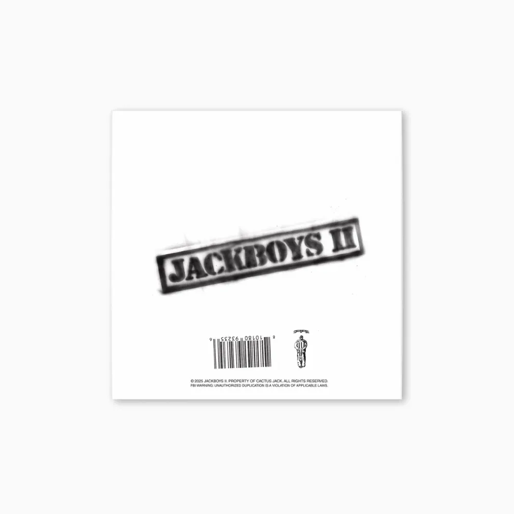 CD Travis Scott Jackboys 2 (Tape Cover) - Droper