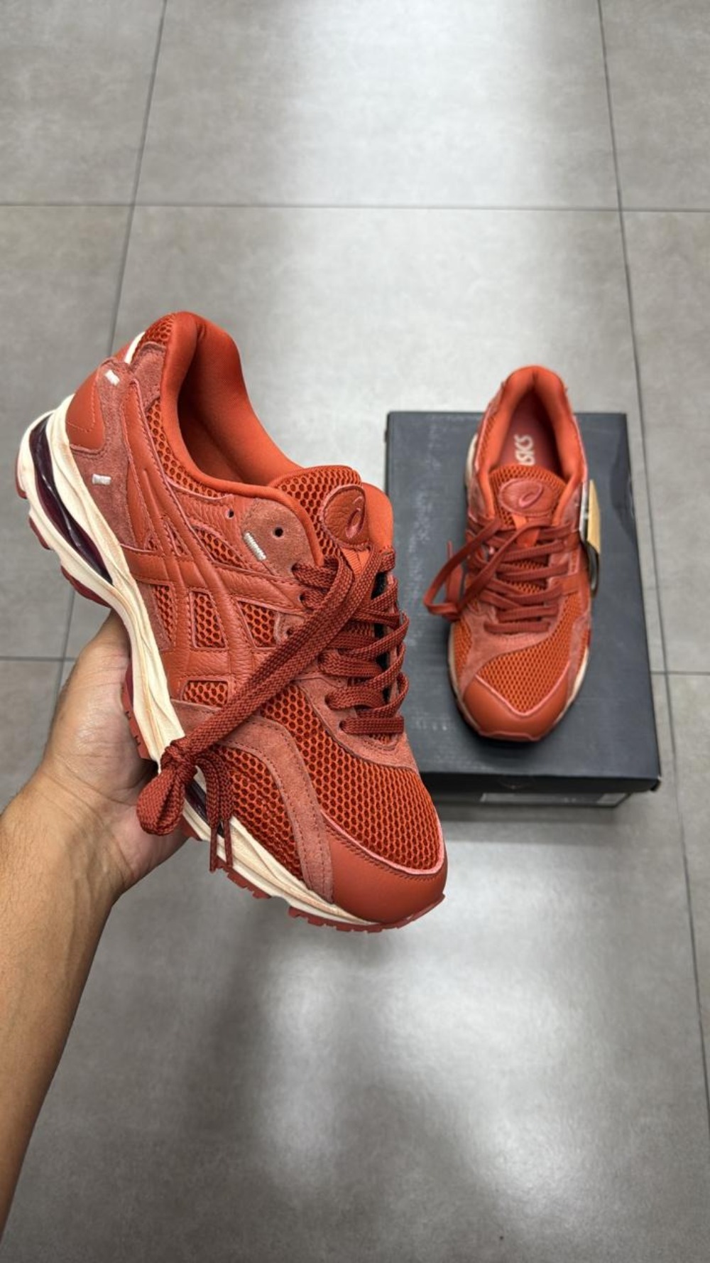 Denim Tears x Asics Gel-MC Plus Burnt Ochre