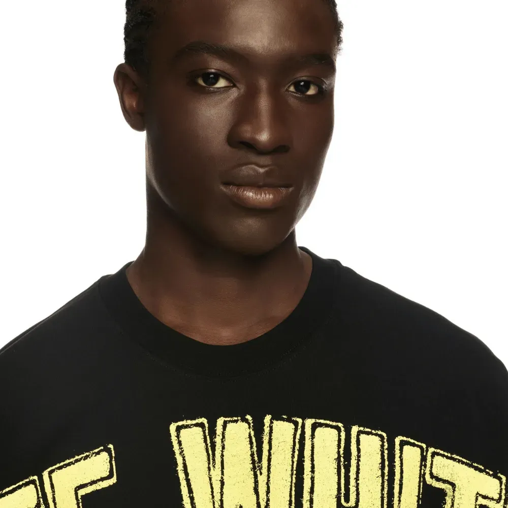 Camiseta Off-White Fresco Star Over S/S Black foto 3